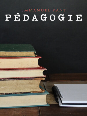 cover image of Pédagogie